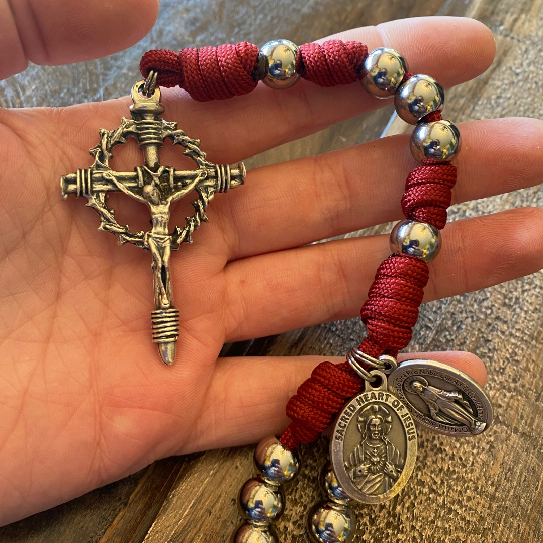 Precious Blood Paracord Chaplet