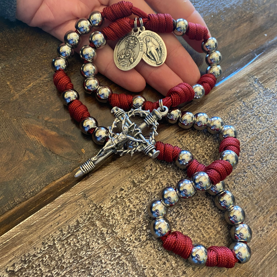 Precious Blood Paracord Chaplet