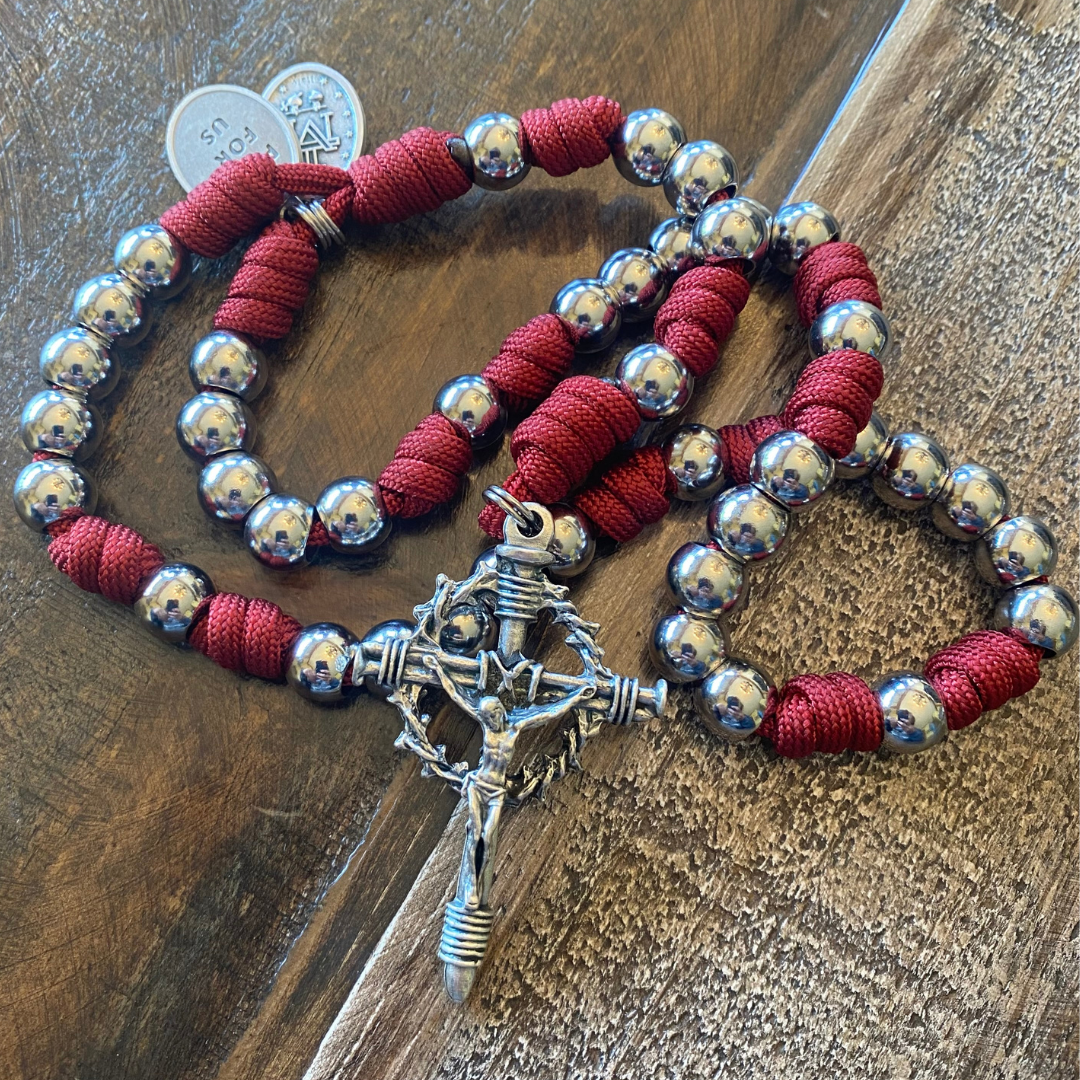 Precious Blood Paracord Chaplet