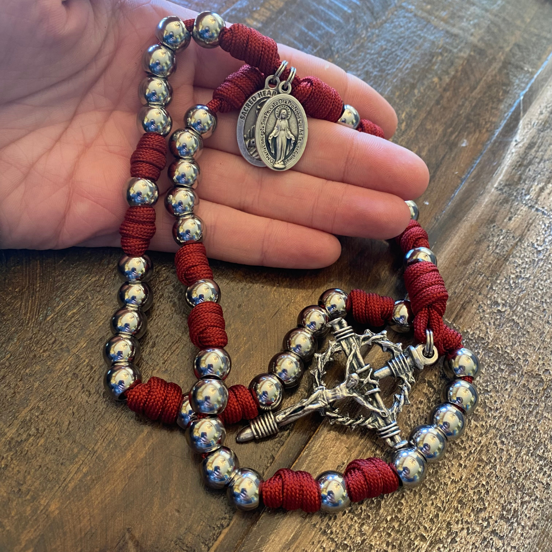 Precious Blood Paracord Chaplet