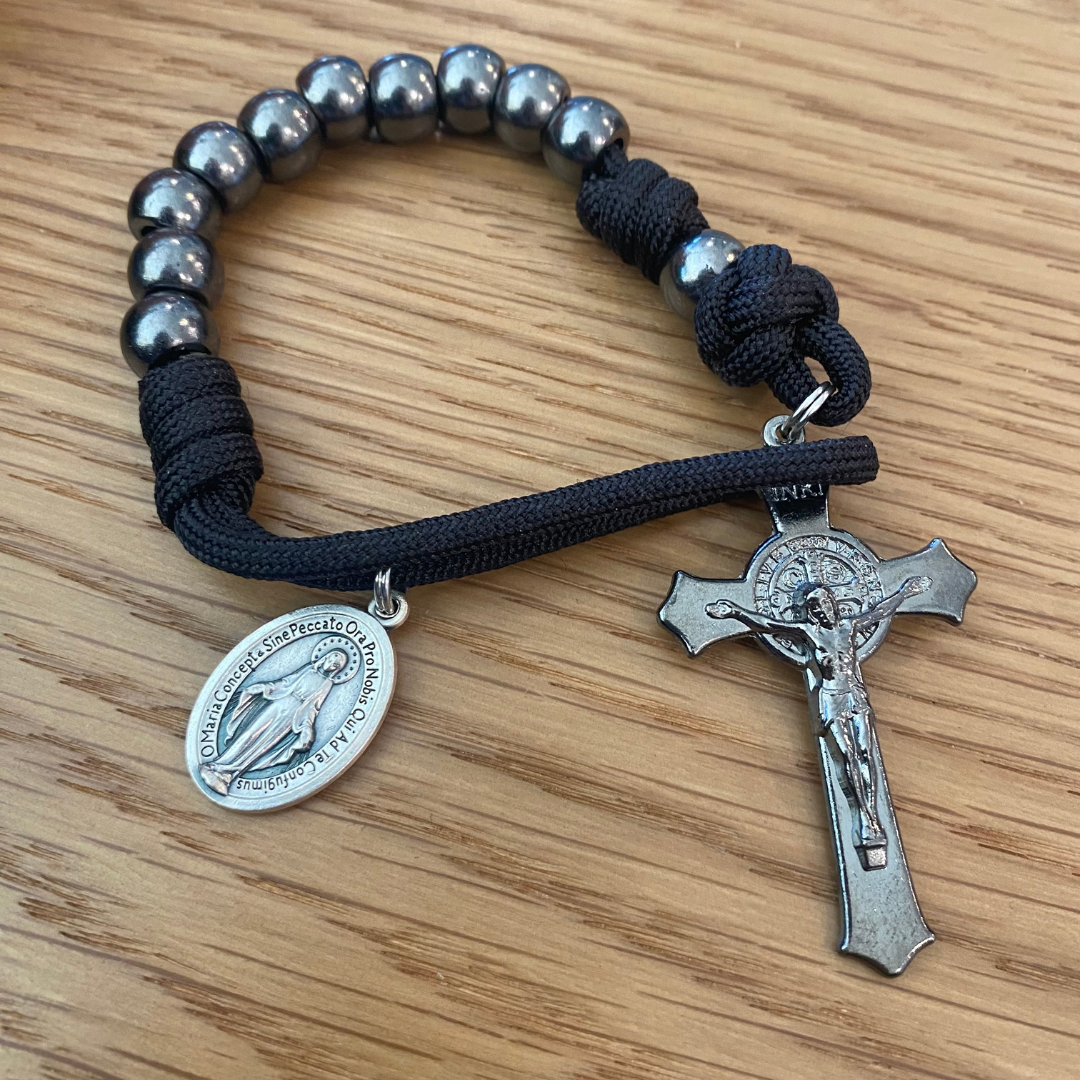 Gumental St Benedict Decade Paracord Rosary