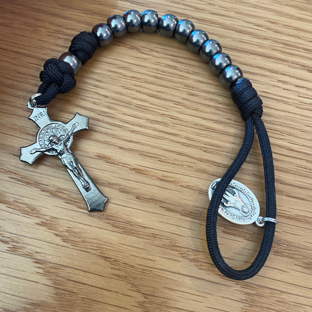 Gumental St Benedict Decade Paracord Rosary