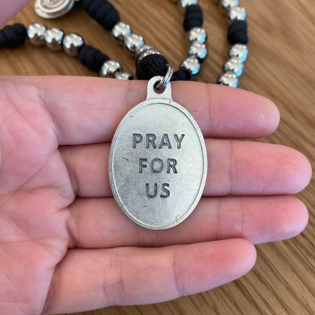 St Joseph Stainless Steel Paracord Chaplet