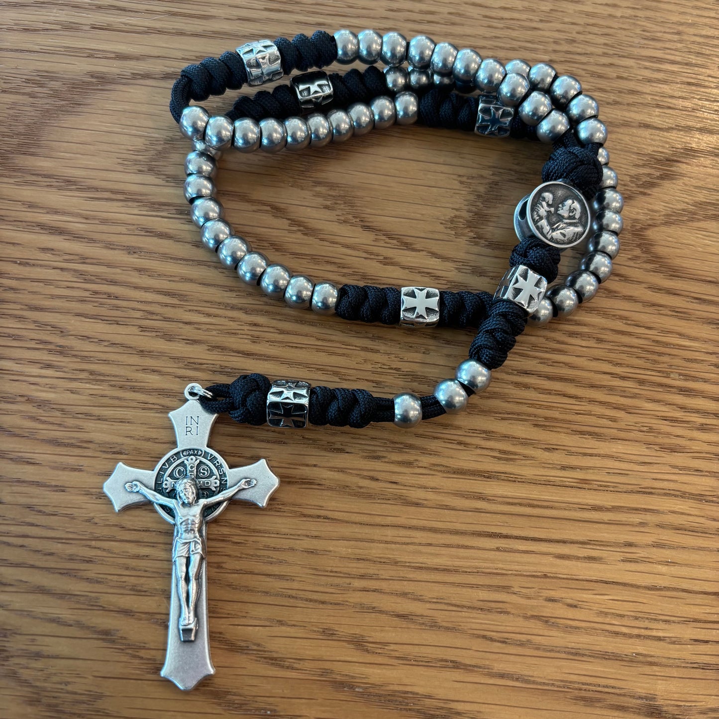 Weapon for these Times: Stainless Steel John Paul II Pro-Life Rosaries