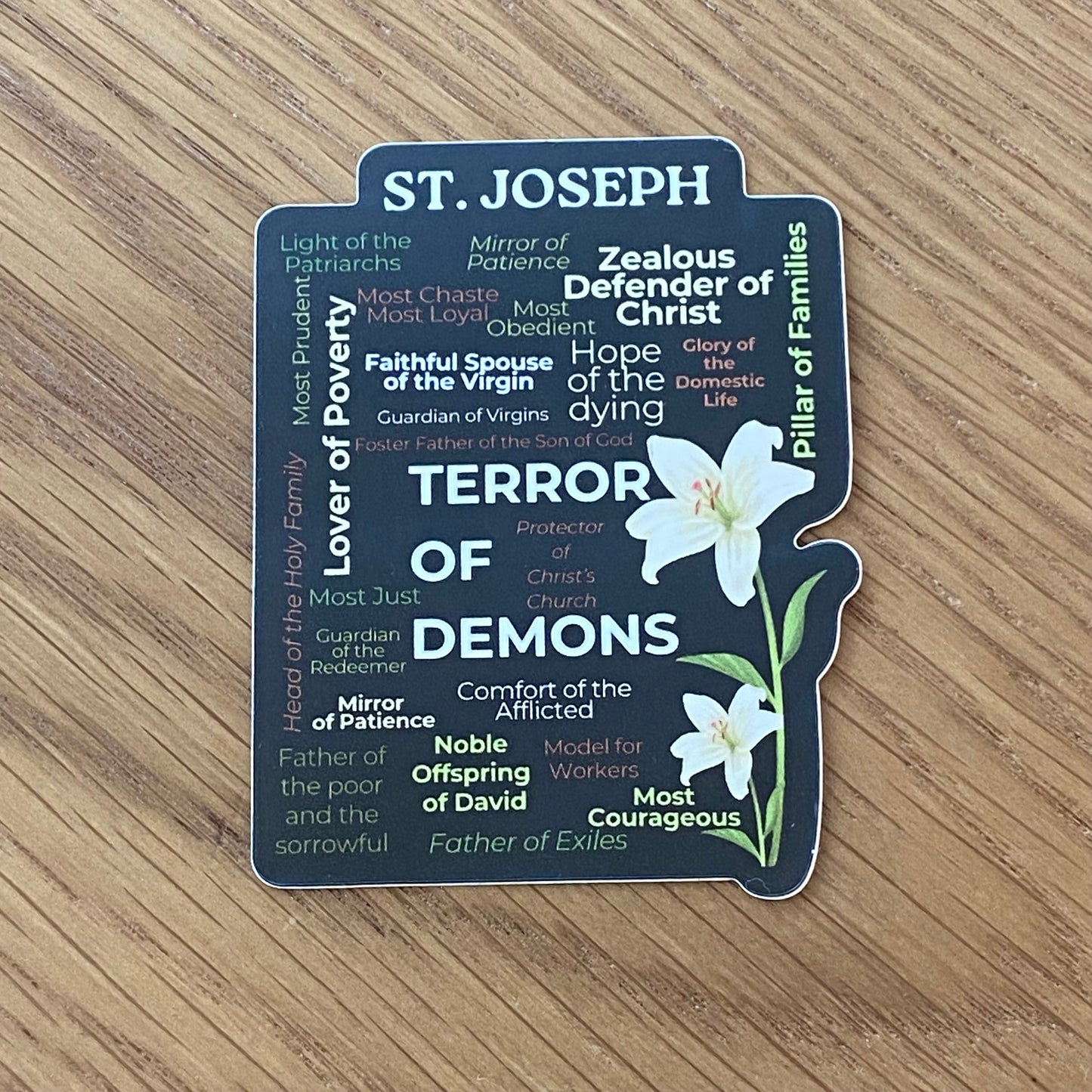 St Joseph 2 Sticker Bundle
