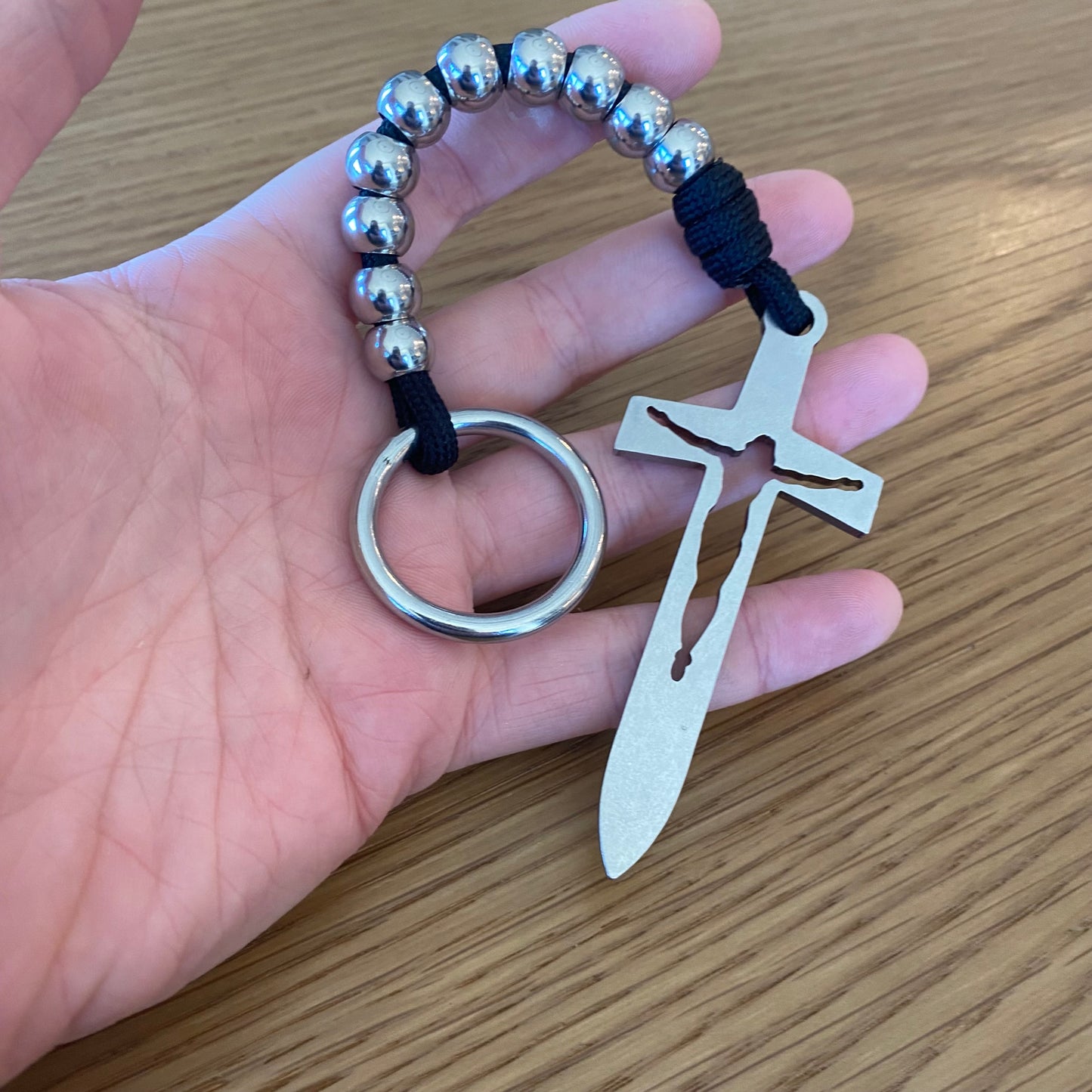 Solid Stainless Steel Decade Rosary