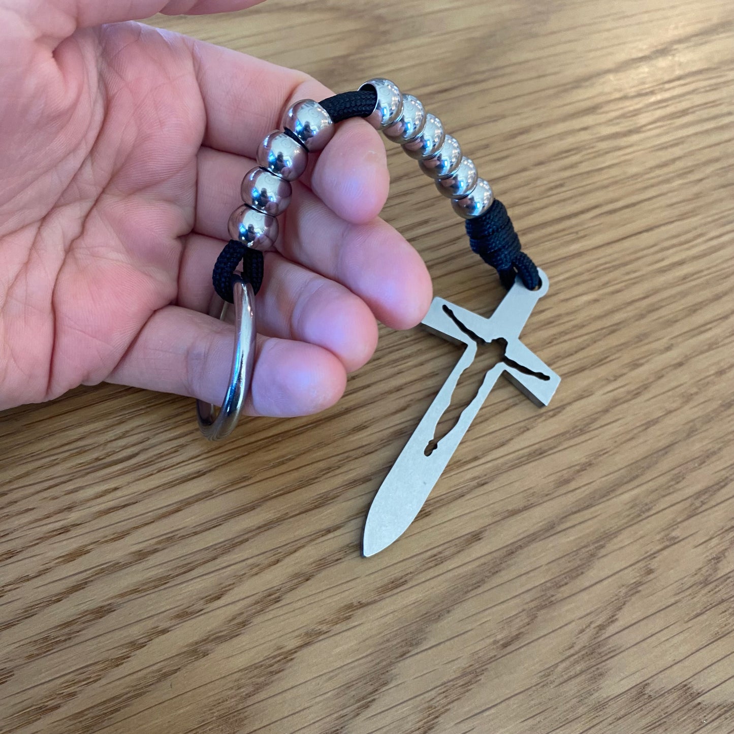 Solid Stainless Steel Decade Rosary