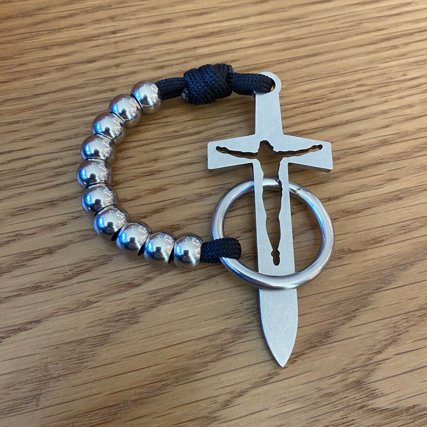 Solid Stainless Steel Decade Rosary