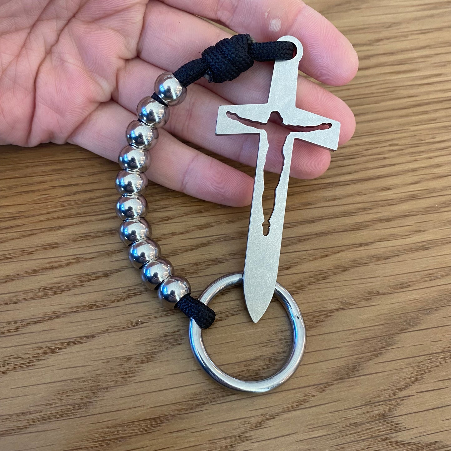 Solid Stainless Steel Decade Rosary