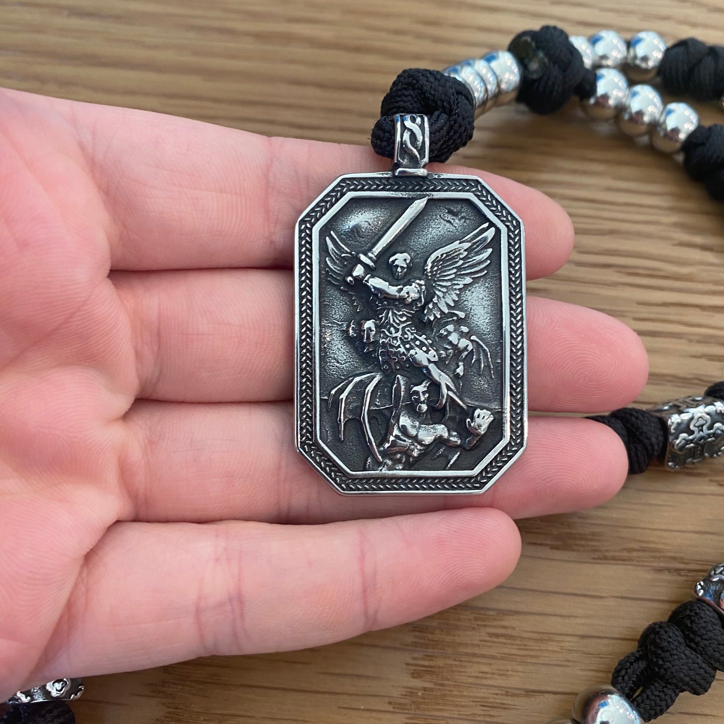 Weapon for These Times: Stainless Steel St Michael Chaplet