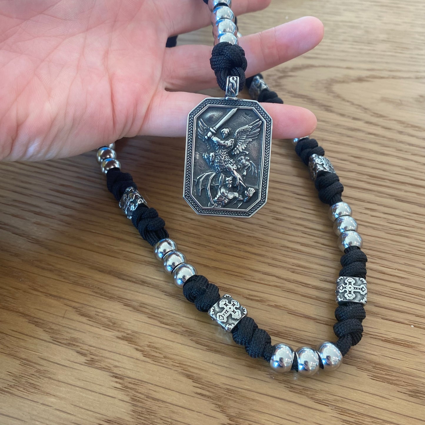 Weapon for These Times: Stainless Steel St Michael Chaplet