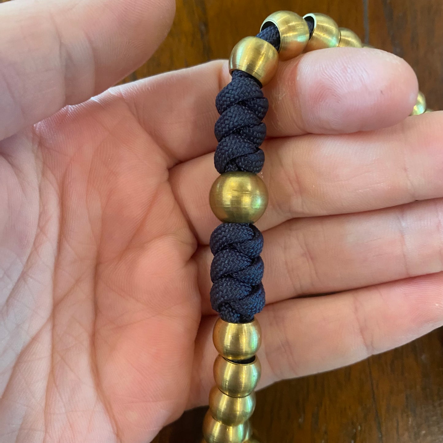 Weapon for these Times: Navy Miraculous Medal Paracord Rosary