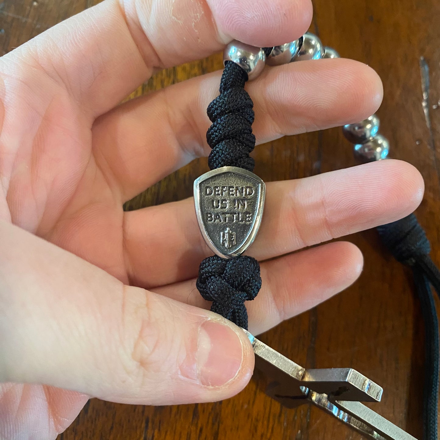 Solid Stainless Steel St Michael Decade Rosary