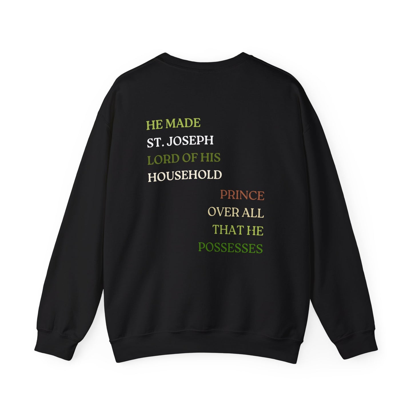 St Joseph Titles Crewneck Sweatshirt - Terror of Demons