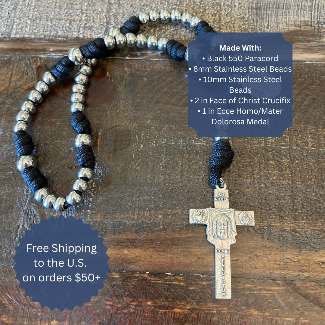 Paracord Holy Face Chaplet