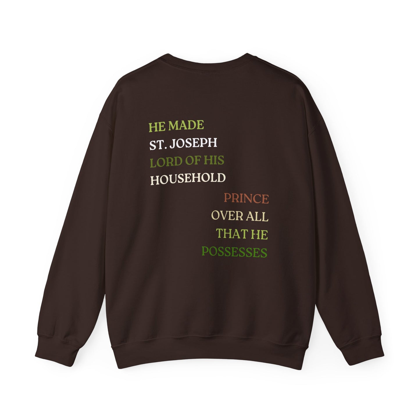 St Joseph Titles Crewneck Sweatshirt - Terror of Demons