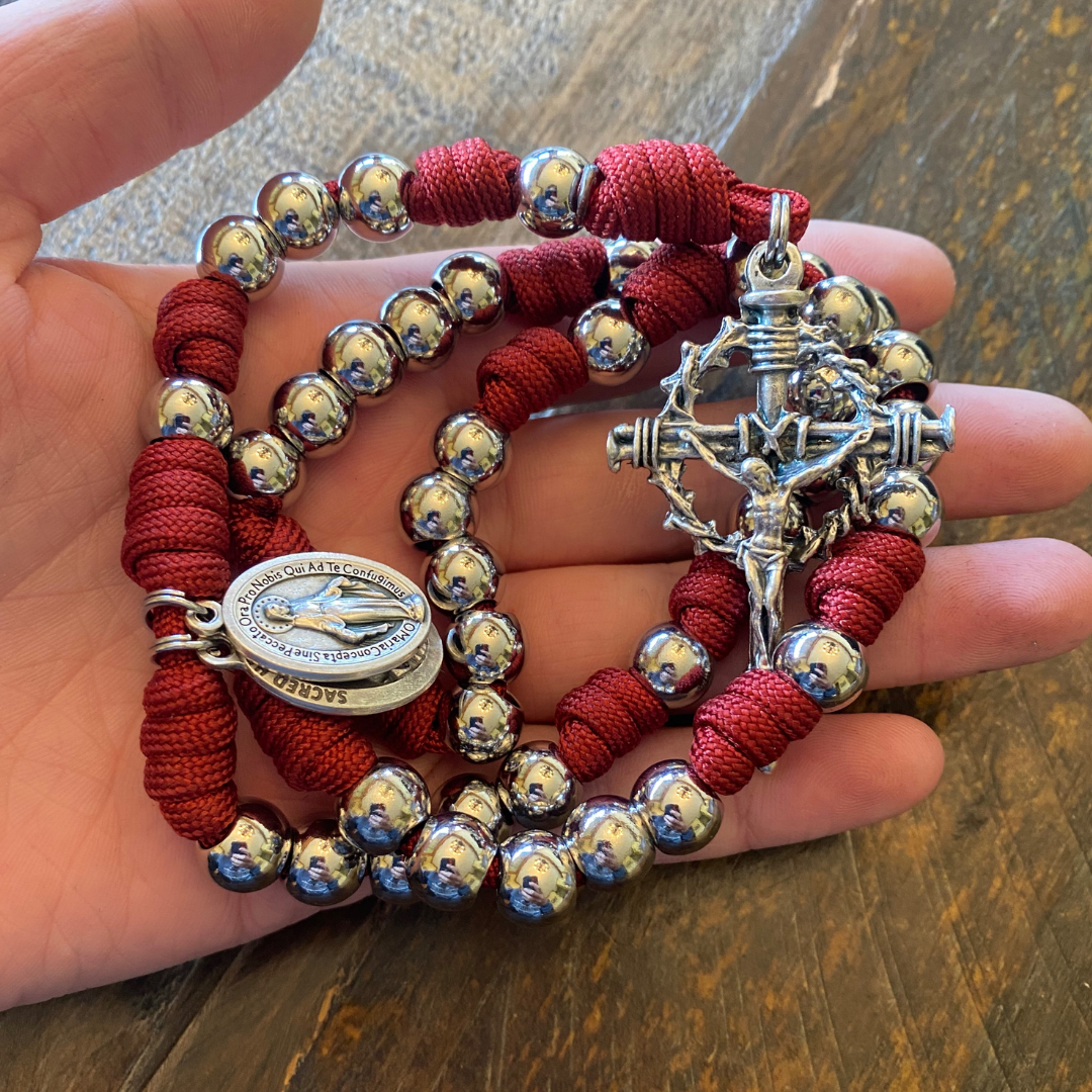 Precious Blood Paracord Chaplet