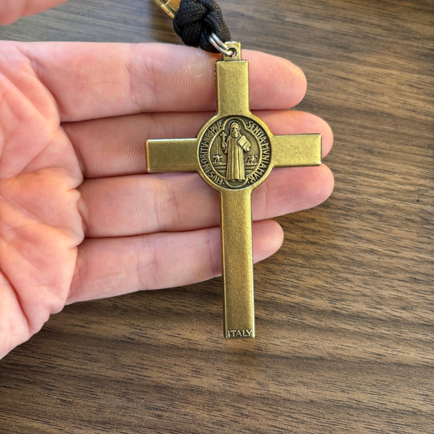 Weapon for These Times: Holy Death Brass Paracord Rosary