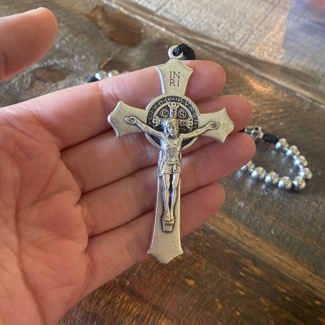 Stainless Steel Memento Mori Rosary