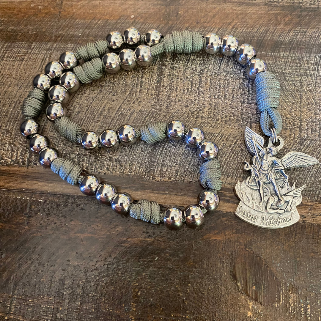 St Michael Paracord Chaplet