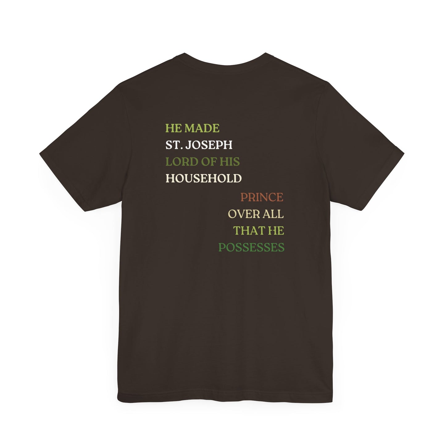 "Terror of Demons" St Joseph Catholic T-Shirt