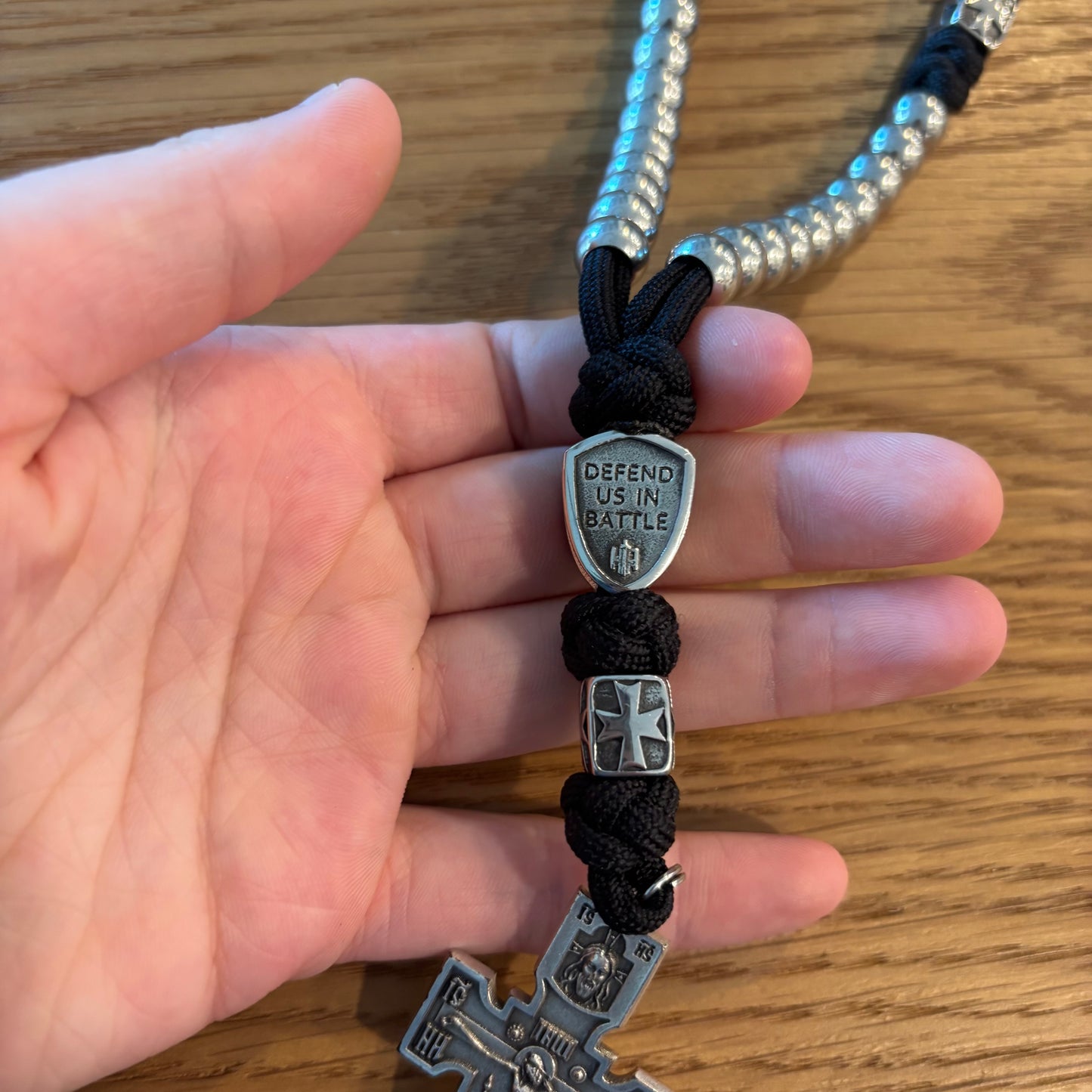 Double Corded 33 Bead Chotki with St Michael Centerpiece