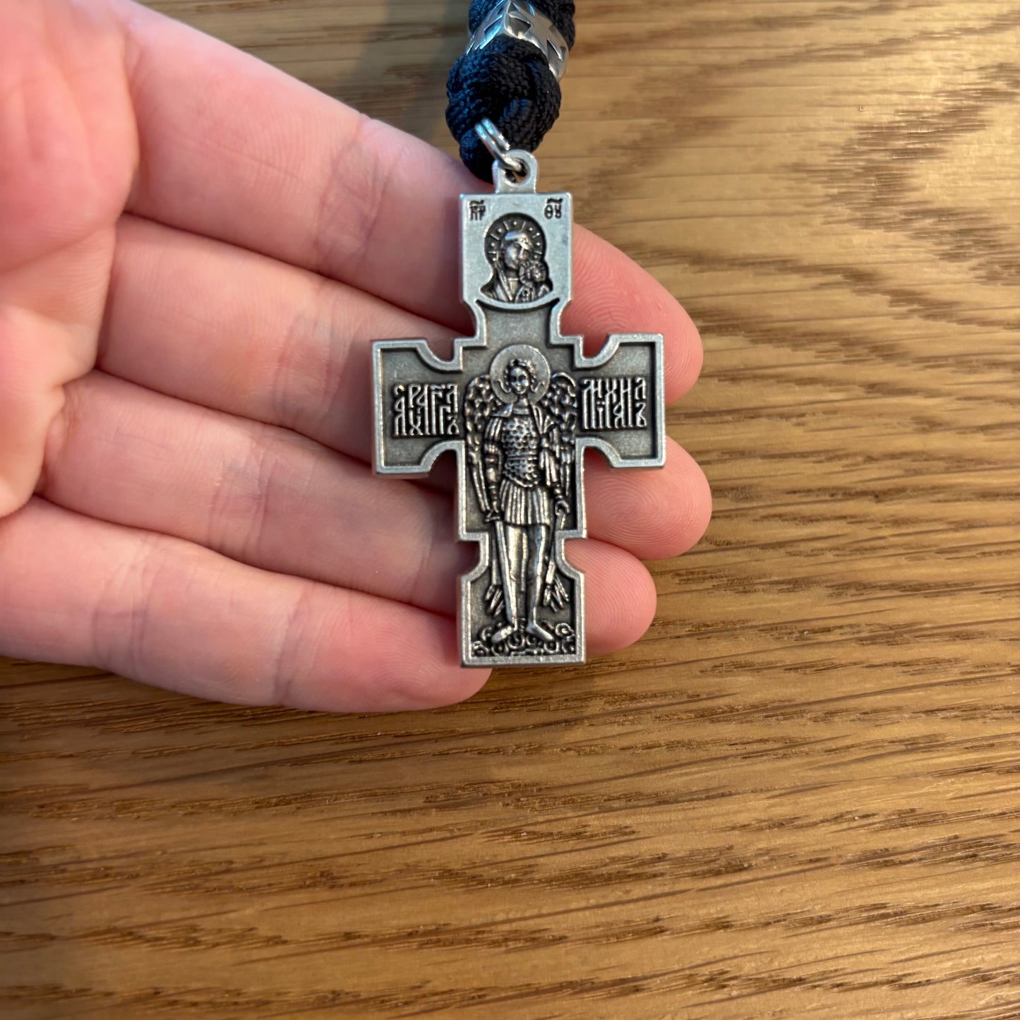 Double Corded 33 Bead Chotki with St Benedict Centerpiece